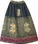 Evening Wear Designer Women`s Long Skirt 