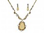 Fashion Jewelry Necklace Rhinestone Set