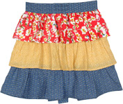 Cook with Love Ruffled Layers Half Apron