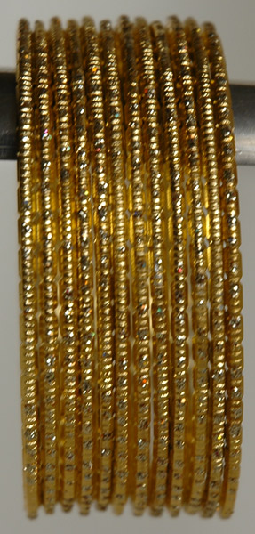 Gold Streak Bracelet Set