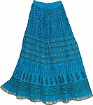 Bondi Blue Summer Skirt