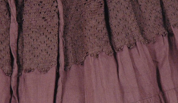 Groovy Split Skirt Russet Brown