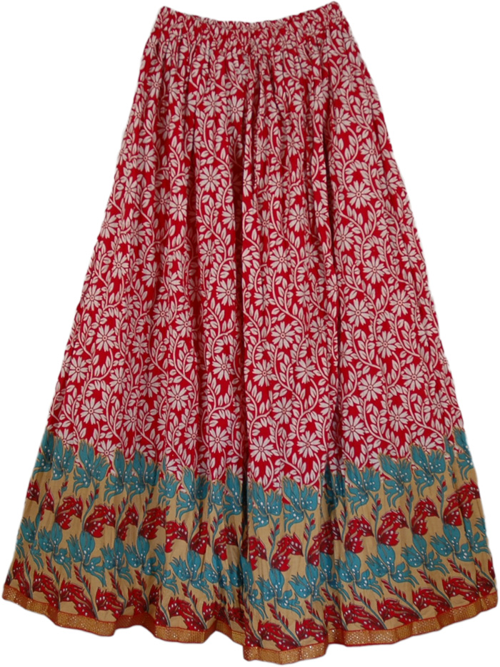 Long Cotton Skirt 46
