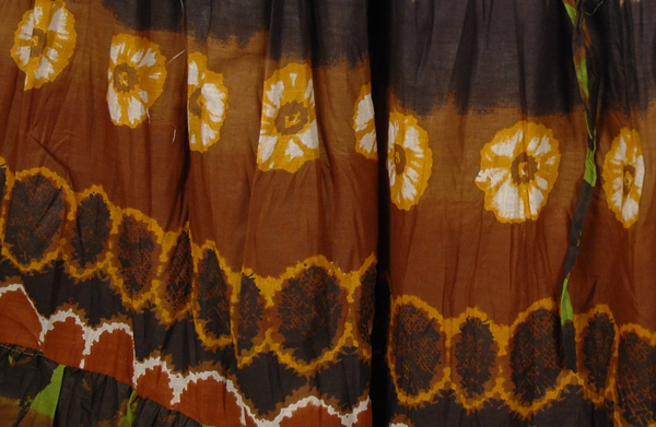 Boho Wilderness Cotton Print Skirt