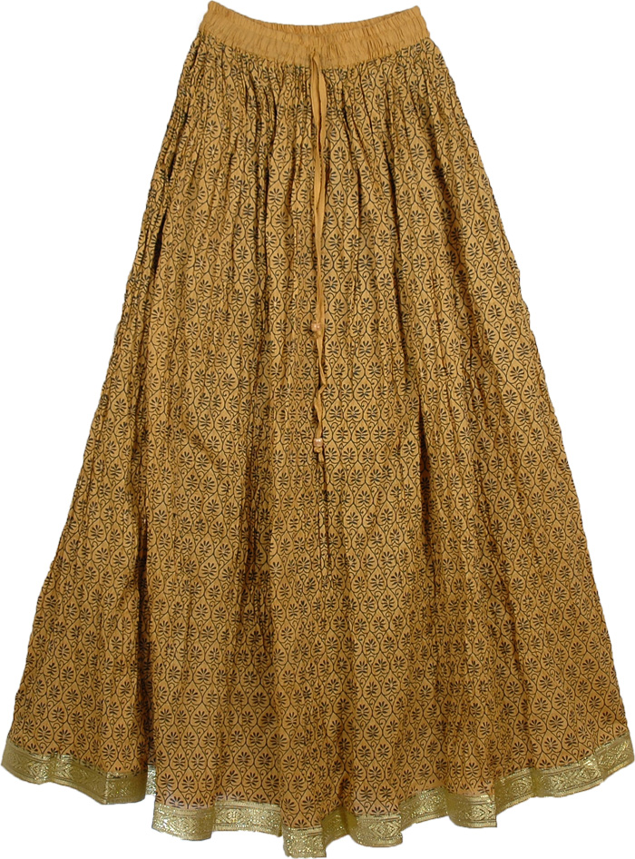 Crinkle Long Skirt 96
