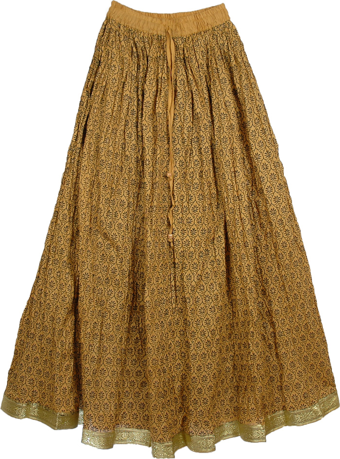 Crinkle Long Skirt 16