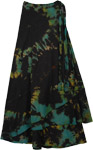 Roma Bohemian Wrap Around Long Skirt