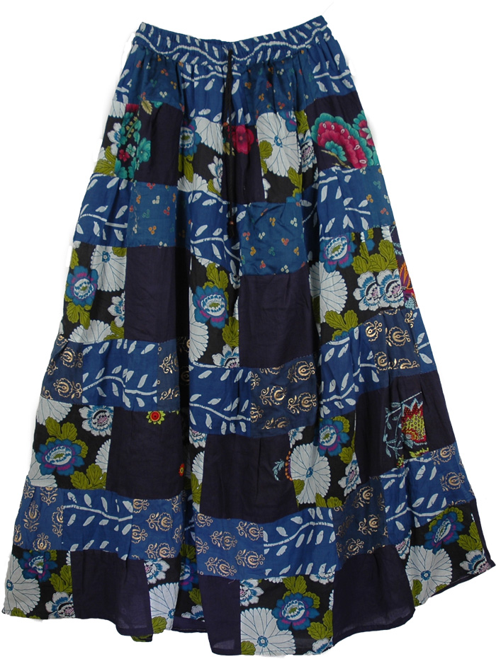 Cedar Hippy Cotton Long Skirt