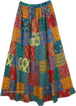 Gypsy Patchwork Boho Skirt