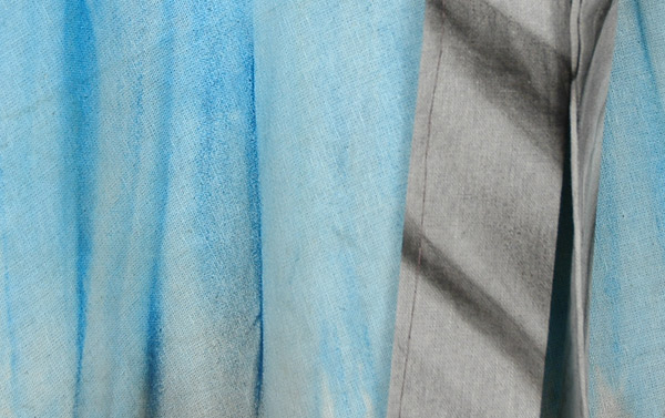 Serendipity Haze Blue Grey Wrap Skirt