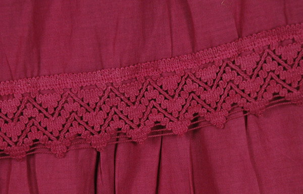Stiletto Pink Frills Long Skirt