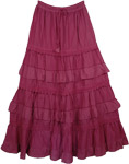 Stiletto Pink Frills Tall Skirt