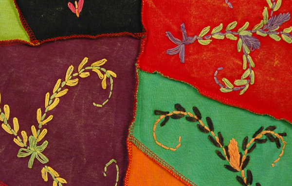 Hmong Bohemian Gypsy Embroidery Long Skirt
