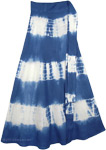 Blue Tie Dye Oceans Skirt