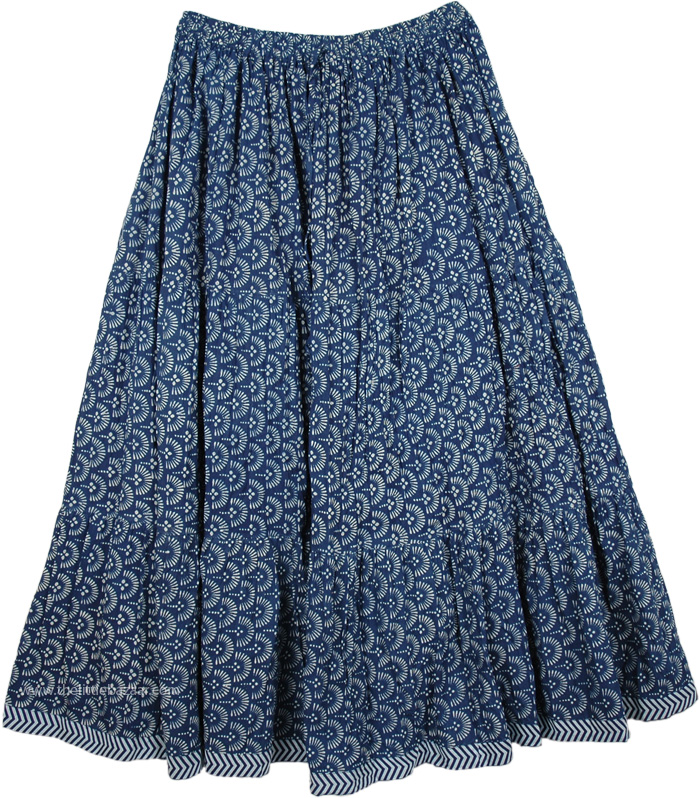 Long Cotton Skirt 86