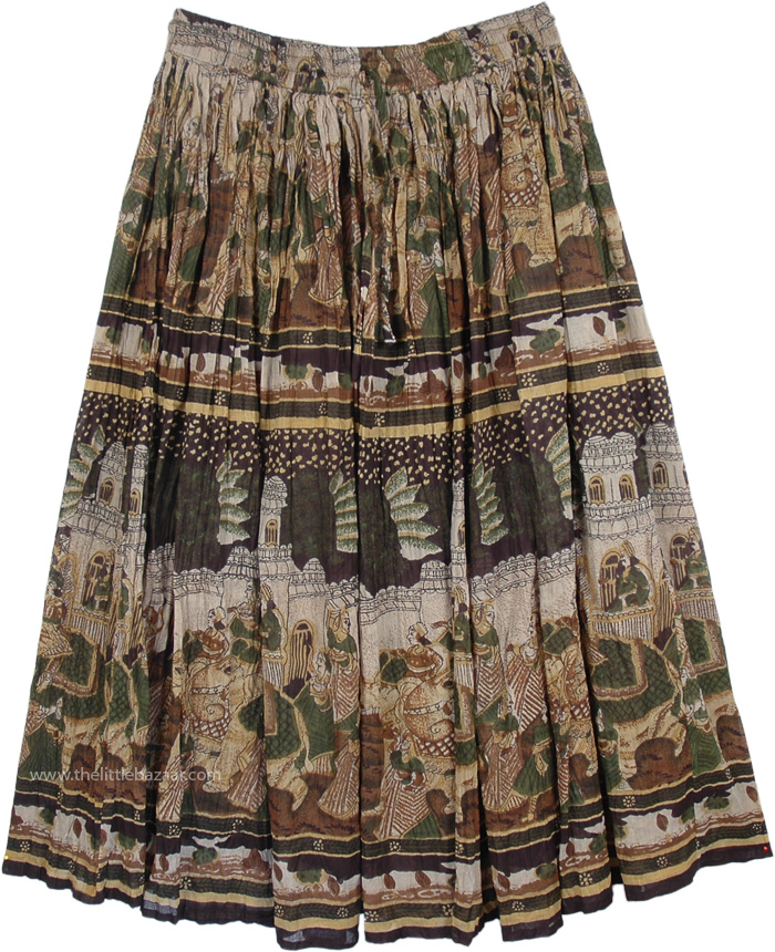 Village Parade Cotton Ethnic Skirt