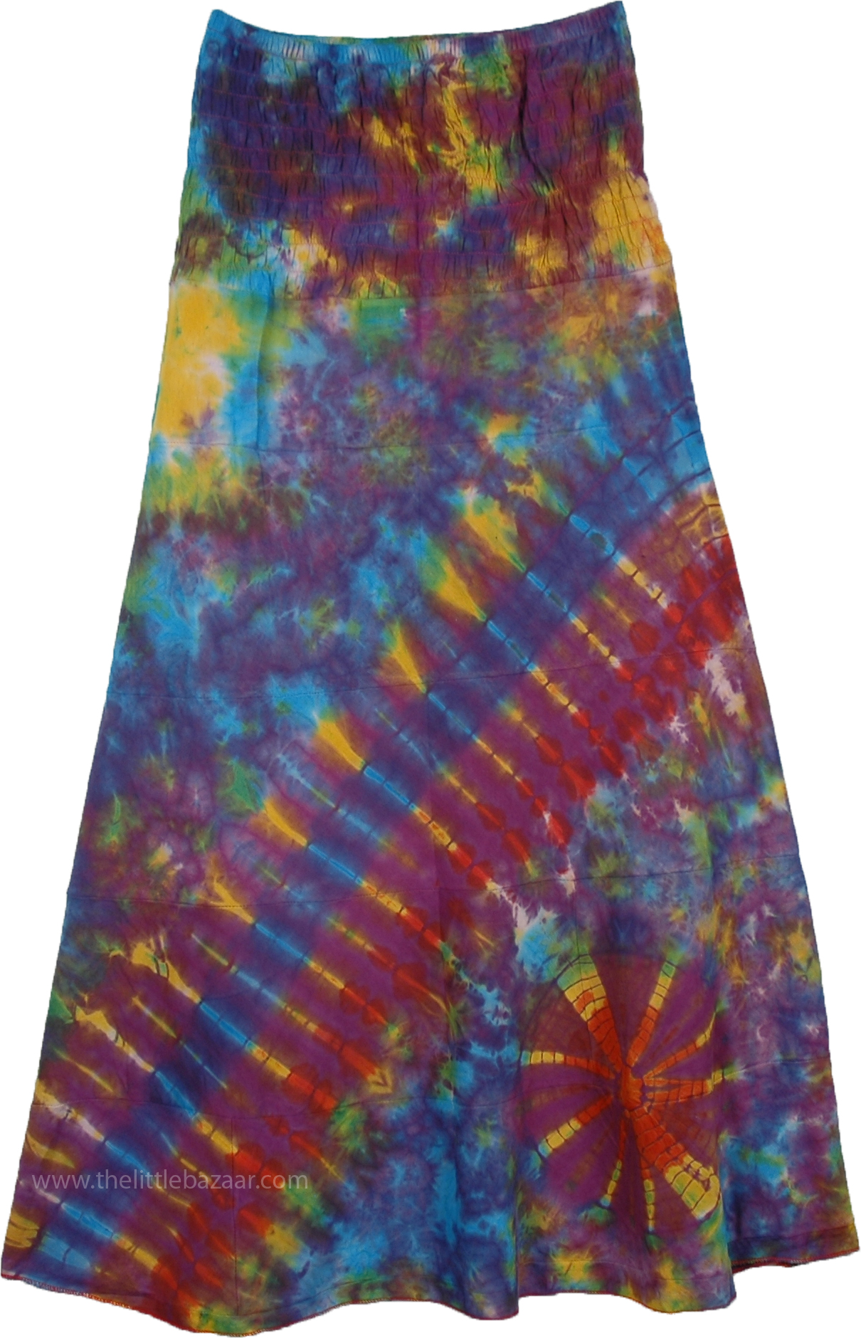 Across The Galaxy Tie Dye Skirt
