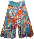 Earth Inspired Woven Cotton Aladdin Tie Dye Pants