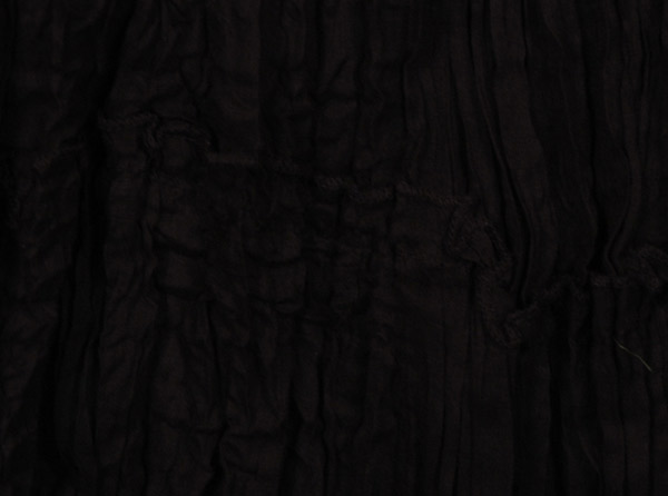 Black Spells Broomstick Seven Tiered Cotton Skirt