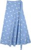True Blue Crinkle Tall Skirt