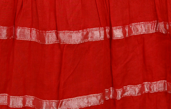 Crimson Punch Tie Dye Skirt