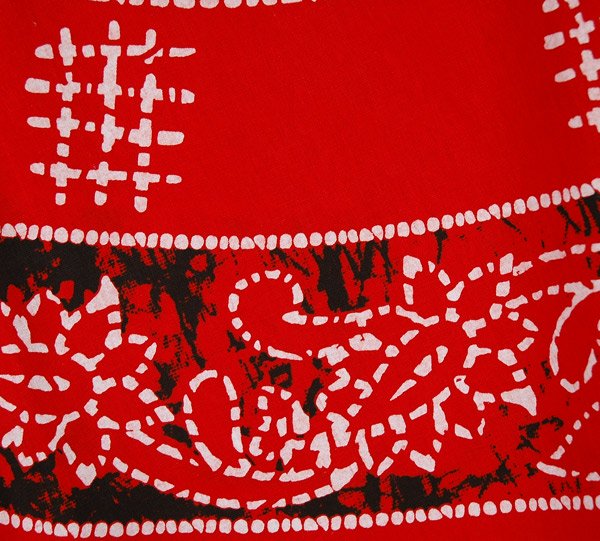 Red Tribe Batik Wrap Around Cotton Skirt