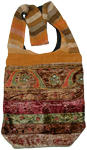 Bohemian Shoulder Bag in Velvet