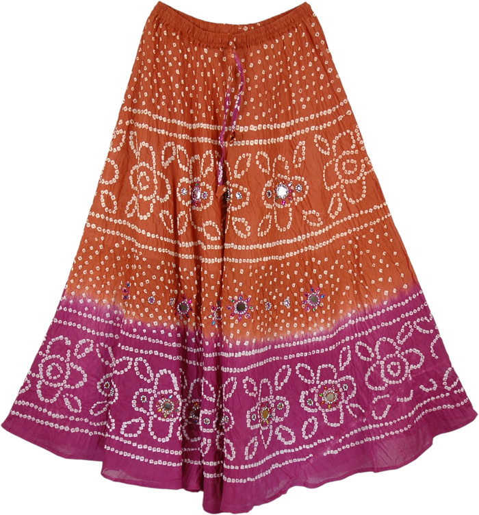 Colorful Indian Mirrors Long Skirt - Sequin-Skirts - Sale on bags ...