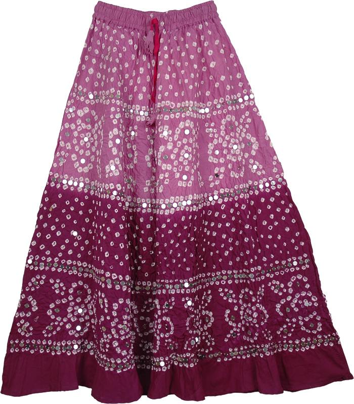 Lady Lips Tie Dye Skirt