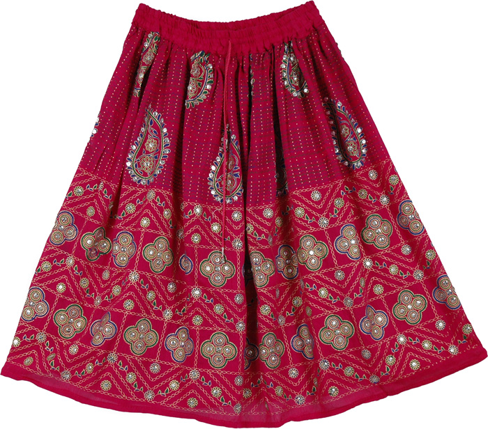Shiraz Damsel Short Skirt