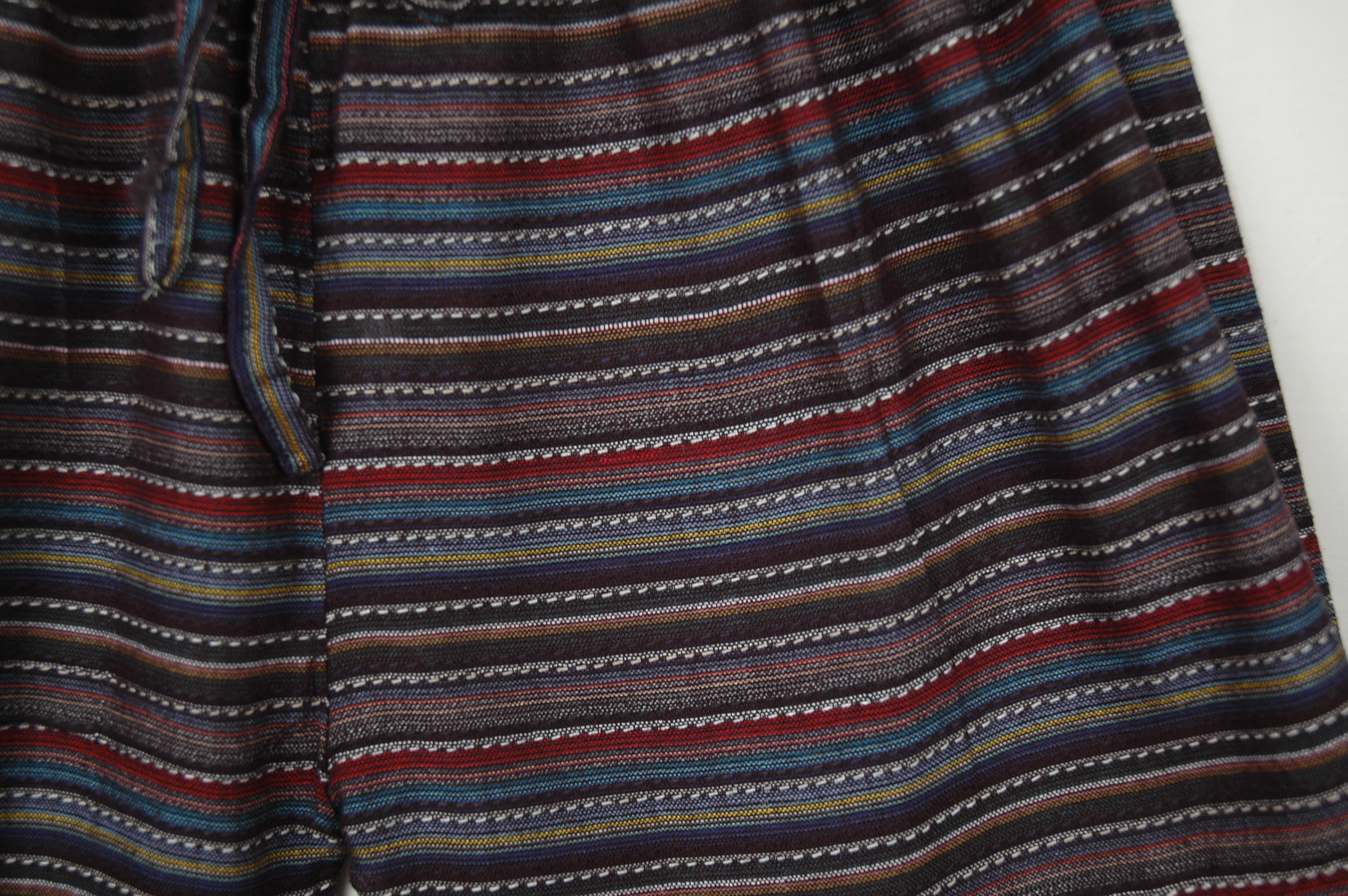 Striped Pattern Cotton Sleepwear Lounge Shorts