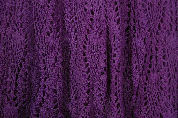 Violet Paradise Crochet Pattern Skirt