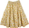 Printed Del Rio Sequin Summer Skirt