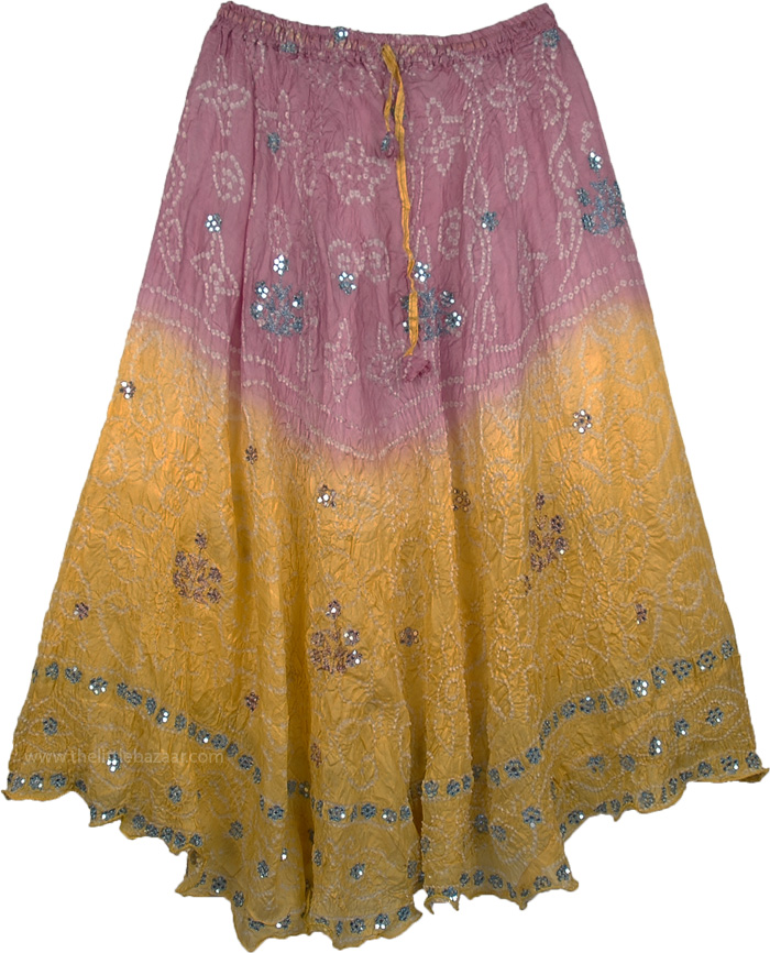 Julia Romantic Silk Skirt
