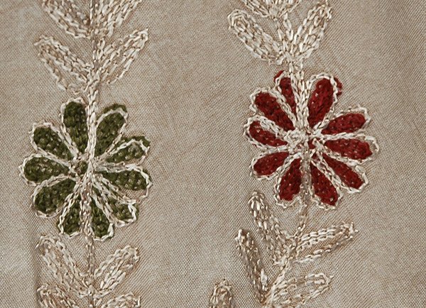 Holiday Fervor Embroidery Hanky Hem Halter Top
