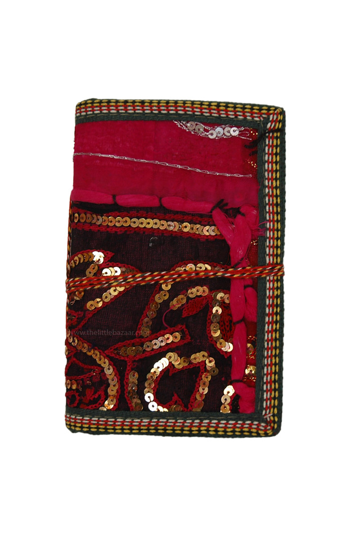 Handmade Ethnic indian Patchwork Embroidery Journal M