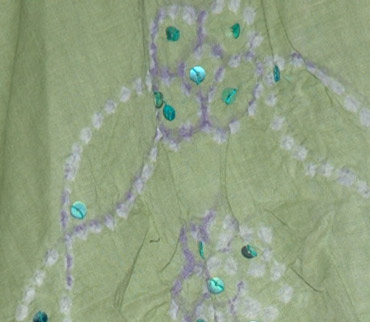 Tie Dye Sequin Dancing Skirt