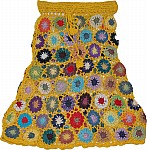 Supernova Crochet Cotton Skirt