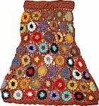 Short Crochet Cotton Skirt