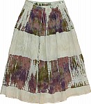 Cotton Tie Dye Skirt