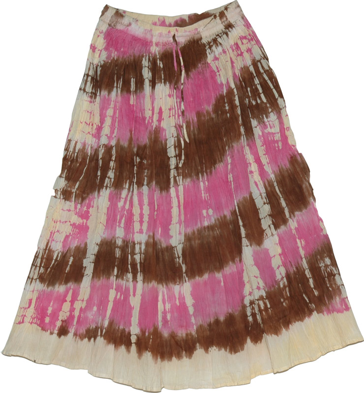 Beachy Tie Dye Skirt