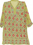 Womens Tunic Shirt in Olivine [2169]