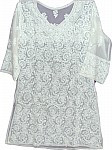 Womens Tunic Shirt in White [2177]