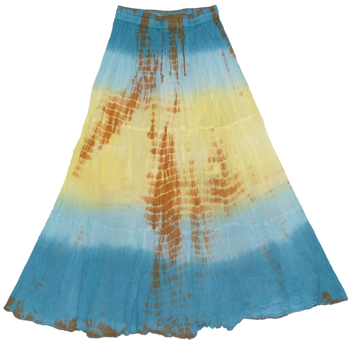 Sunset Horizon Casual Batik Skirt Sunset Horizon Casual Batik Skirt