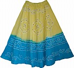 Dancing indian tie dye long skirt summer long skirt. [826]
