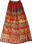 Poppy Bohemian Long Skirt