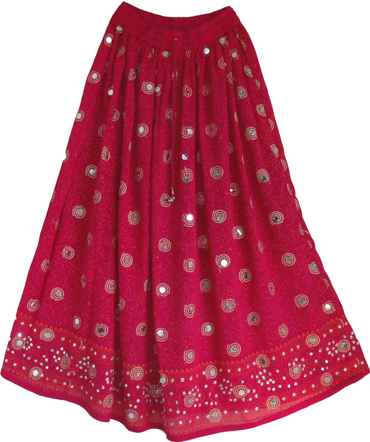 Wedding princess festive long skirt, Shiraz Sequin Skirt 