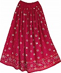 Wedding princess festive long skirt [856]