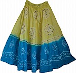 Dancing indian tie dye long skirt summer long skirt. [867]