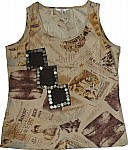 Bold tank top for summer [892]